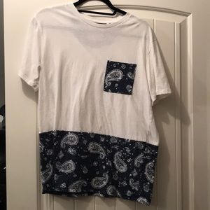 Short sleeve white shirt